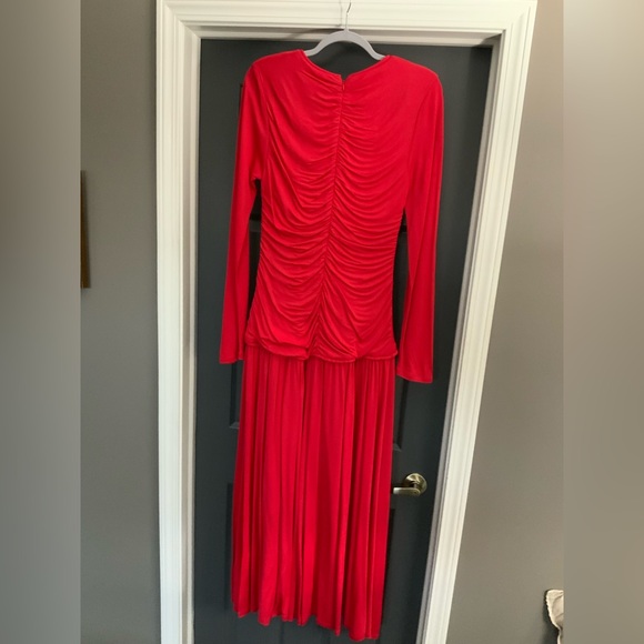 Farm Rio Ruched V-Neck Dress - Picture 6 of 7